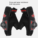 BSDDP A010B Summer Half Finger Cycling Gloves Anti-Slip Breathable Outdoor Sports Hand Equipment, Size: XL(Orange)