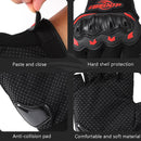 BSDDP A010B Summer Half Finger Cycling Gloves Anti-Slip Breathable Outdoor Sports Hand Equipment, Size: XL(Orange)