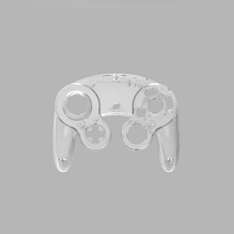 2 PCS Game Single Point Handle Shell Replacement Shell Handle Repair Parts For Nintendo NGC(Transparent)