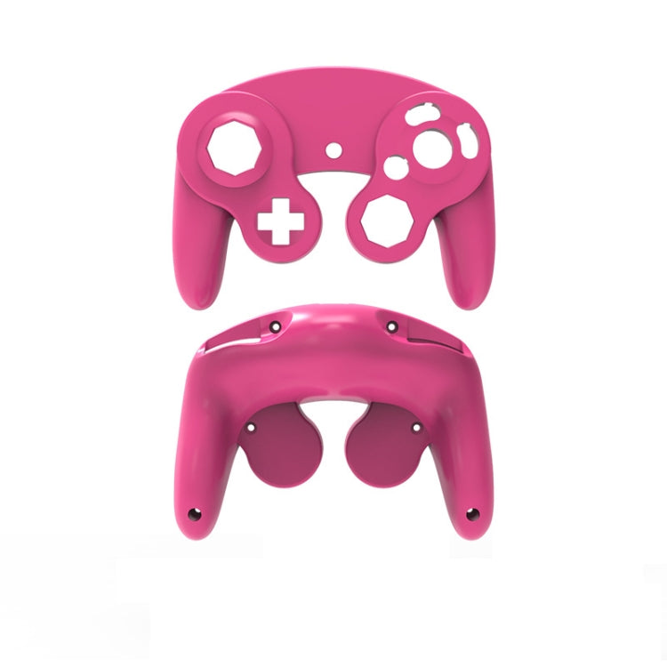 2 PCS Game Single Point Handle Shell Replacement Shell Handle Repair Parts For Nintendo NGC(Pink)
