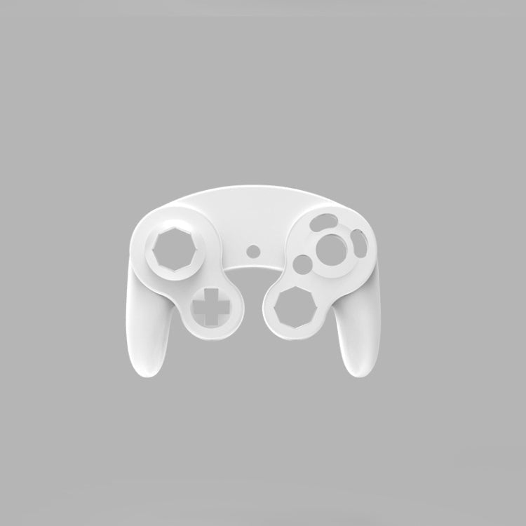 2 PCS Game Single Point Handle Shell Replacement Shell Handle Repair Parts For Nintendo NGC(White)