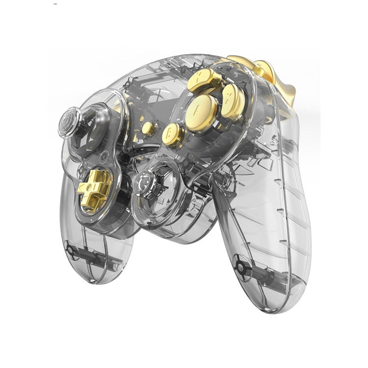 2 PCS Game Single Point Handle Shell Replacement Shell Handle Repair Parts For Nintendo NGC(Yellow)