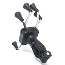 Metal Six Claw Cycling Mobile Phone Bracket Bicycle Motorcycle Electric Car Mobile Phone Bracket(Handle Installation)