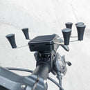 Metal Six Claw Cycling Mobile Phone Bracket Bicycle Motorcycle Electric Car Mobile Phone Bracket(Handle Installation)