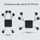 Metal Six Claw Cycling Mobile Phone Bracket Bicycle Motorcycle Electric Car Mobile Phone Bracket(Handle Installation)