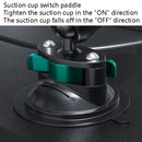 Bus Truck Mobile Phone Bracket Suction Cup Car Mobile Phone Bracket(4 Claw Back Clip)