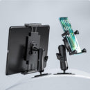 Curved Adhesive Car Instrument Table Bracket Car Mobile Phone Bracket Plastic Clamp Arm Style: Large 4 Claw