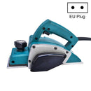 Portable Multifunctional Electric Wood Planer Household Desktop Woodworking Electric Push Planing Tool,EU Plug, Model: Plastic Body 1900B