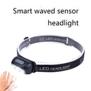 Smart Sensor Outdoor USB Headlight LED Portable Strong Light Night Running Headlight, Colour: Orange 3W 100LM