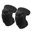 2 Pairs HX-0211 Anti-Collision Sponge Knee Pads Volleyball Football Dance Roller Skating Protective Gear, Specification: L (Black)