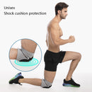 2 Pairs HX-0211 Anti-Collision Sponge Knee Pads Volleyball Football Dance Roller Skating Protective Gear, Specification: L (Black)
