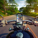 2 PCS Multifunctional Silicone Bicycle Mobile Phone Holder Motorcycle Riding Navigation Fixed Bracket(Green)