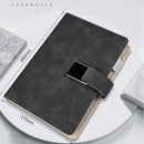 A5 Digital Password Lock Diary Re-erasable Paper Core Drawing Notebook, Specification: Without U Disk(Blue)