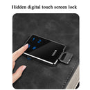 A5 Digital Password Lock Diary Re-erasable Paper Core Drawing Notebook, Specification: Without U Disk(Blue)