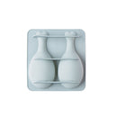 3 PCS Chicken Drumstick Silicone Ice Tray Mold Chocolate Baking Mold Complementary Food Making Baking Pan(Blue)