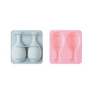 3 PCS Chicken Drumstick Silicone Ice Tray Mold Chocolate Baking Mold Complementary Food Making Baking Pan(Pink)