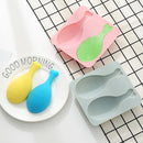 3 PCS Chicken Drumstick Silicone Ice Tray Mold Chocolate Baking Mold Complementary Food Making Baking Pan(Blue)