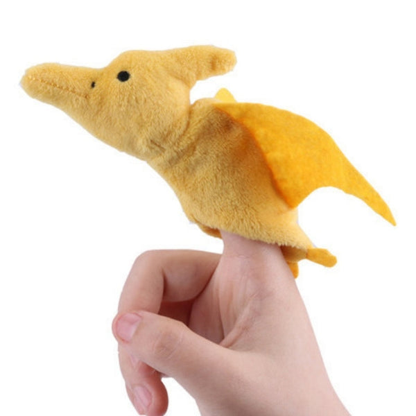 Animal Finger Dolls Plush Toys For Preschool Education, Height: 7.5cm(1 PCS Fly Dragon)