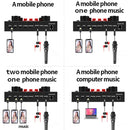 V8S Live Sound Card Set Microphone Anchor Mobile Phone Computer Recording Microphone, Specification: Tripod