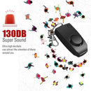 YY701 2 PCS Women Personal Safety Protection Alarm Emergency Alarm For The Elderly & Children(Pink)