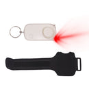 PLAPIE YY-705 120dB Outdoor Sports Runner Personal Alarm(White+Conventional Wristband)