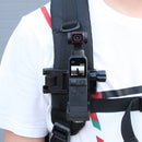 Sunnylife OP2-Q9425 Foldable Dual Hook Adapter Base Mount Connecting Backpack Clamp Bicycle Clip for DJI OSMO Pocket 2(Adapter)
