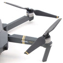 Sunnylife MV-8330F2 2 Pairs Low Noise Foldable Quick-Release Propellers for DJI Mavic Pro(Gold Stripe)