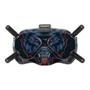 Sunnylife FV-TZ453 PVC Anti-Scratch And Non-Sticky Protective Sticker For DJI FPV Goggles V2(5 Violent Blue Wolf)