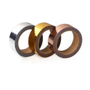 10 Rolls DIY Decorative Hand Account Tape Handmade Decorative Material Tape(Gold)