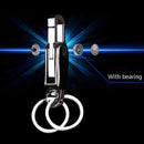 2 PCS Car Keychain Men Ladies Waist Hanging Personal Key Ring