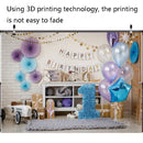2.1m x 1.5m One Year Old Birthday Photography Background Cloth Birthday Party Decoration Photo Background(575)