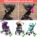 Stroller Sunshade Anti-Ultraviolet Stroller Shed, Colour: Black Waterproof