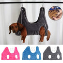 Cat And Dog Hammock Pet Nail Trim Thickening Grooming Hammock, Size: Middle 30cm(Blue)