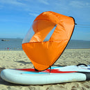 42 Inch Kayak Sail Downwind SUP Paddle Board Sail(Red)