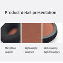 1 Pairs 001 Headphone Protective Sleeve Headphone Earmuffs For Sennheiser, Colour: Black Little Sheepskin