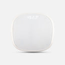 Bluetooth Human Body Scale Smart Weight Loss Electronic Scale With Room Temperature Measurement Function Battery(White Edging White)