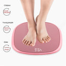 Bluetooth Human Body Scale Smart Weight Loss Electronic Scale With Room Temperature Measurement Function Charging Model(Pink Edging Rose Gold)