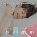Bluetooth Human Body Scale Smart Weight Loss Electronic Scale With Room Temperature Measurement Function Body Fat Charging(White Edging White)
