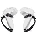 2 Sets GS092 Handle Controller Silicone Protective Cover Anti-Fall And Anti-Lost All-Inclusive Cover For Oculus Quest 2(Gray)