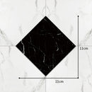 3 Sets Self-Adhesive Floor Waterproof Wear Angle Stickers Living Room Bathroom Floor Brick Decoration Stickers, Specification: Standard Matte(B6 )
