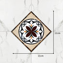3 Sets Self-Adhesive Floor Waterproof Wear Angle Stickers Living Room Bathroom Floor Brick Decoration Stickers, Specification: Standard Matte(B23)