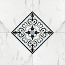 3 Sets Self-Adhesive Floor Waterproof Wear Angle Stickers Living Room Bathroom Floor Brick Decoration Stickers, Specification: Twill Wear-resistant(B21 )