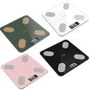 Smart Bluetooth Weight Scale Home Body Fat Measurement Health Scale Charge Model(Black Silk Screen Film)