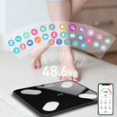 Smart Bluetooth Weight Scale Home Body Fat Measurement Health Scale Charge Model(Ink Green Silk Screen Film)