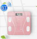 Smart Bluetooth Weight Scale Home Body Fat Measurement Health Scale Charge Model(Curve Pink)