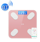 Smart Bluetooth Weight Scale Home Body Fat Measurement Health Scale Solar + Charge Model(Rose Gold True Class)