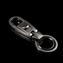 JOBON ZB-071 Men Waist Hang Keychain Simple Car Key Chain Pendant Keychain(Black)