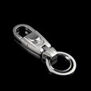 JOBON ZB-071 Men Waist Hang Keychain Simple Car Key Chain Pendant Keychain(Brown Chrome)