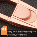 JOBON ZB-071 Men Waist Hang Keychain Simple Car Key Chain Pendant Keychain(Brown Chrome)