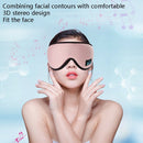 YR-05 Wireless Bluetooth Eye Mask Home Travel Office Lunch Break Burst Fatigue Music Sleep Eye Mask(Black)